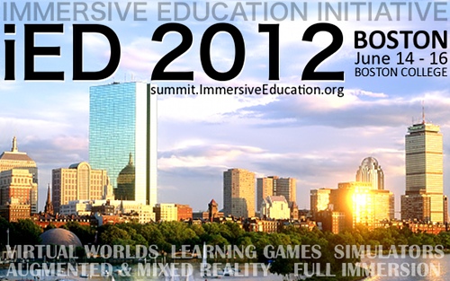 Immersive Education : iED 2012 Boston