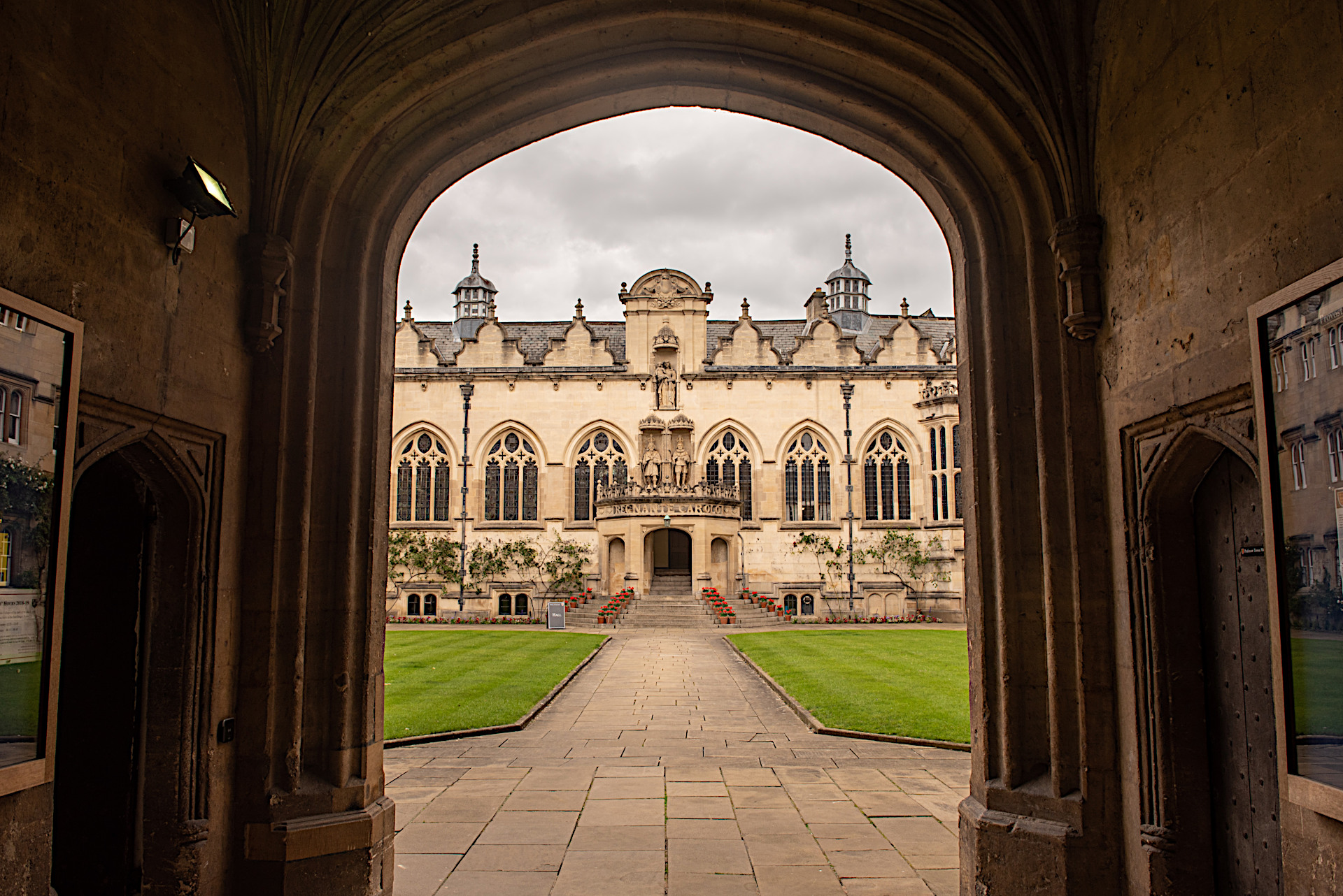 Oxford Oriel College interiors
