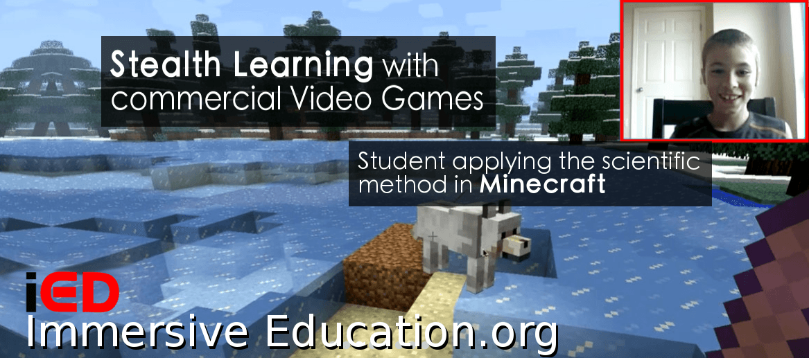 Minecraft Workshop : Blockchain in Education Summit : Immersive Education : Immersive Learning