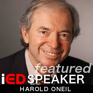 IMMERSION 2015 FEATURED SPEAKER : HAROLD ONEIL, USC University of Southern California
